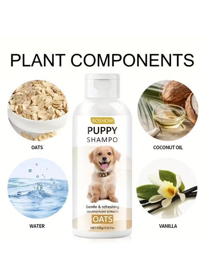 100g Pet Dog Shampoo, Rich in Various Plant Extracts, Gentle Cleaning, Refreshing Fragrance, Lasting Fragrance, Fluffy Hair - Image 4